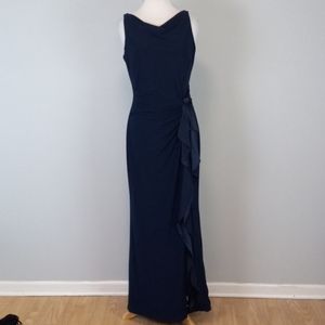 Lauren Ralph Lauren Evening Gown Navy Size 12